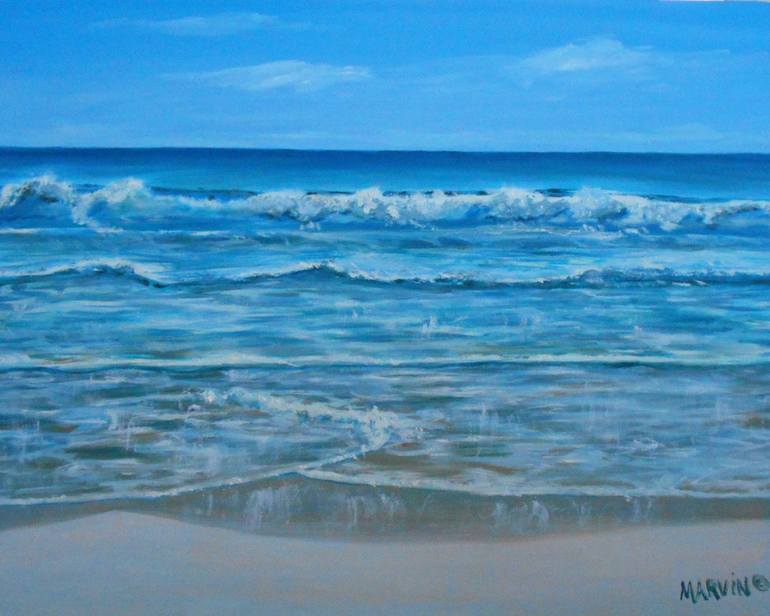 770x616 Saatchi Art Myrtle Beach Original Painting By Marvin Painting By - Painting Myrtle Beach