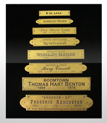 347x400 The Gold Leaf - Painting Name Plates