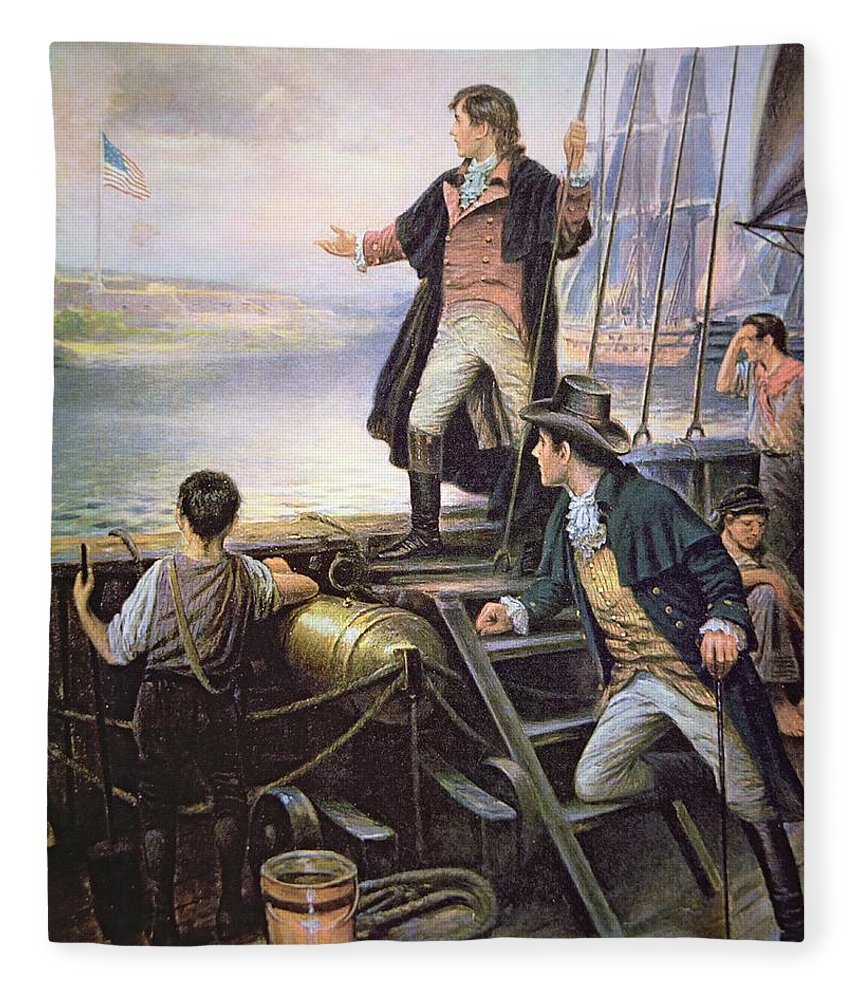 860x1000 The Birth Of The Us National Anthem Fleece Blanket For Sale By - Painting National Anthem