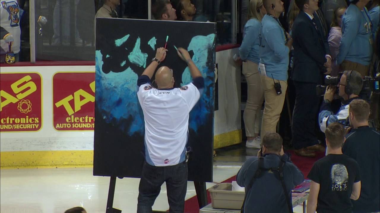 1280x720 Toledo Walleye National Anthem (10222016) - Painting National Anthem
