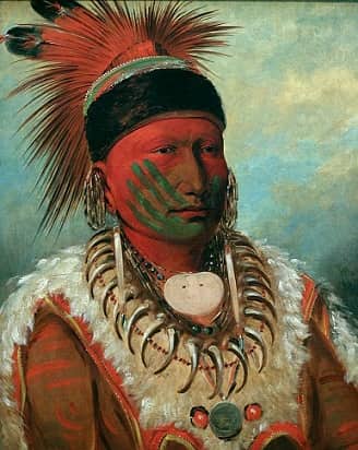 328x412 Native American Indian War Paint Facts - Painting Native American