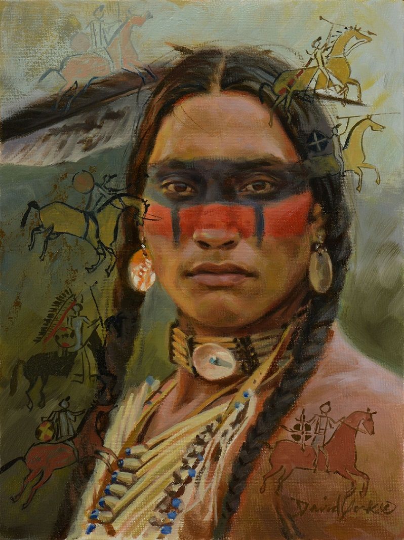 798x1066 David Yorke Artist, New Paintings, Giclee Prints Available - Painting Native American
