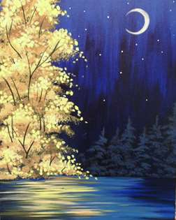 252x315 Good As Gold - Painting Night