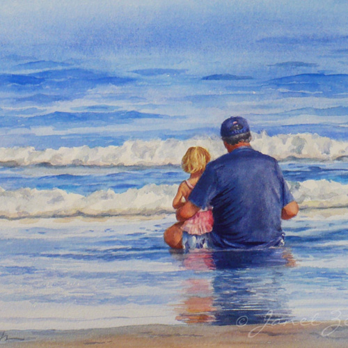 500x500 Janet Zeh Original Art Watercolor And Oil Paintings Custom Paintings - Painting Of A