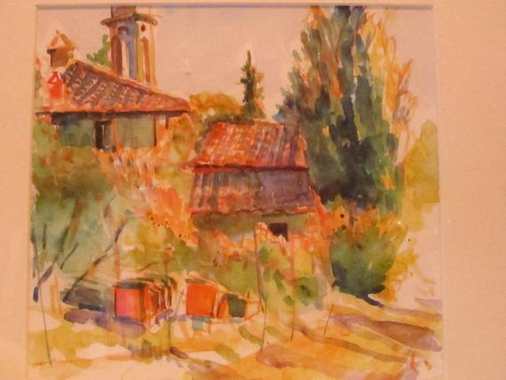 570x428 Painting Holidays In Tuscany Flavours Holidays - Painting Of A
