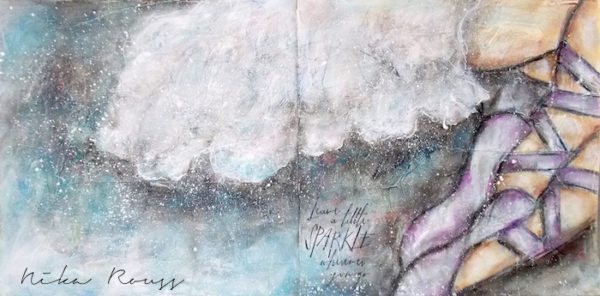 600x296 Drawing Amp Painting A Ballerina Mixed Media Art Tutorials - Painting Of A Ballerina