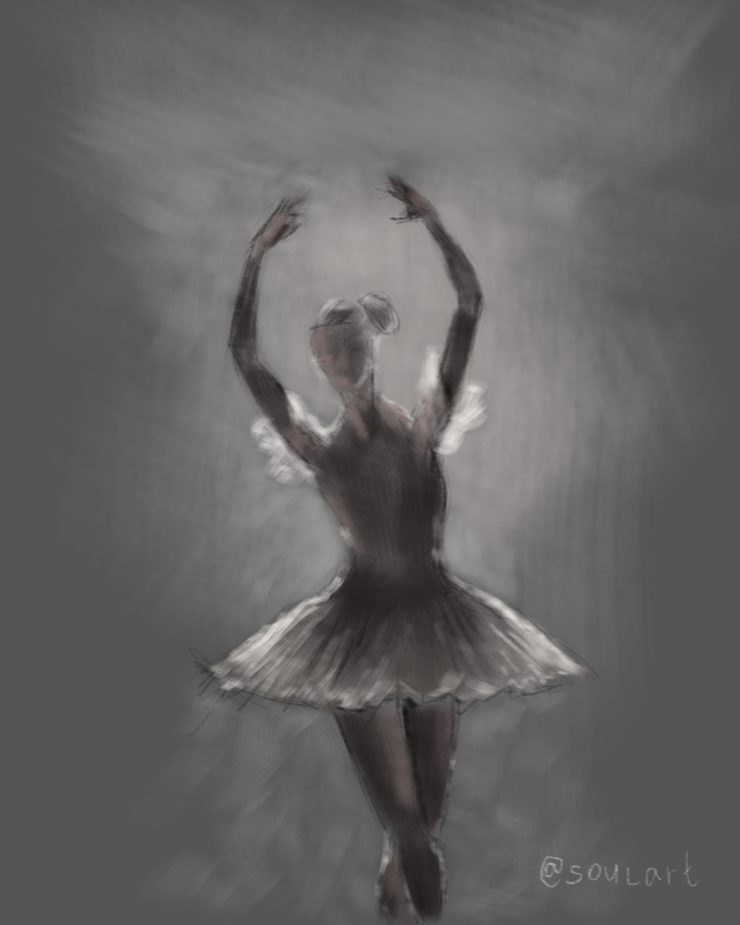 2362x2953 Jenny's Art Contest Week - Painting Of A Ballerina