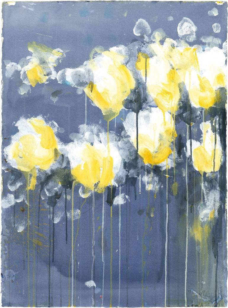 770x1042 Saatchi Art A Bee Staggers Out Painting By Caroline Wright - Painting Of A Bee