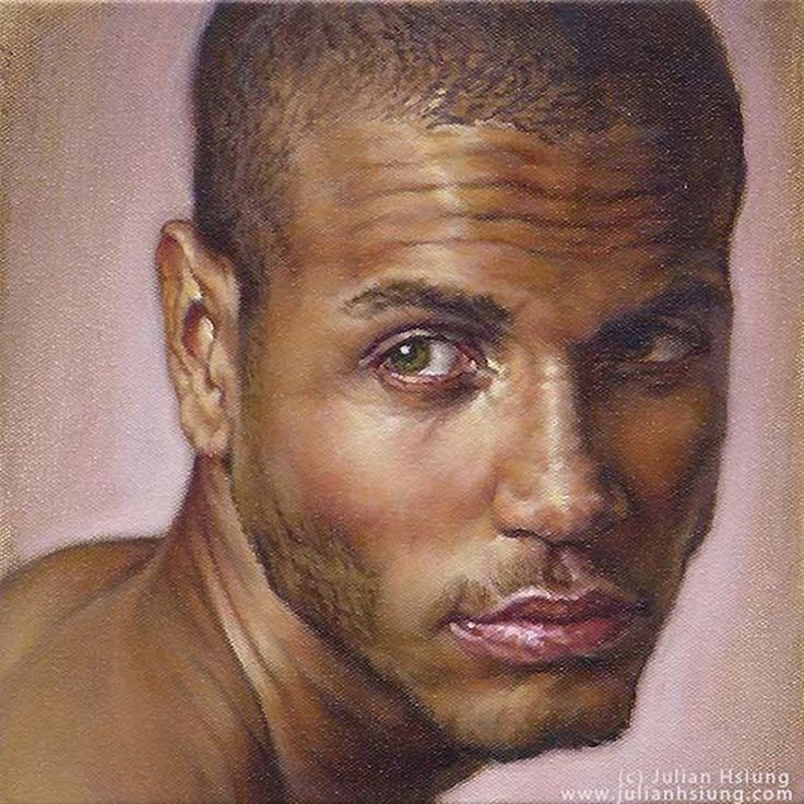 Painting Of A Black Man