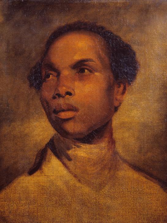 545x730 A Young Black (Francis Barber)', Manner Of Sir Joshua Reynolds Tate - Painting Of A Black Man