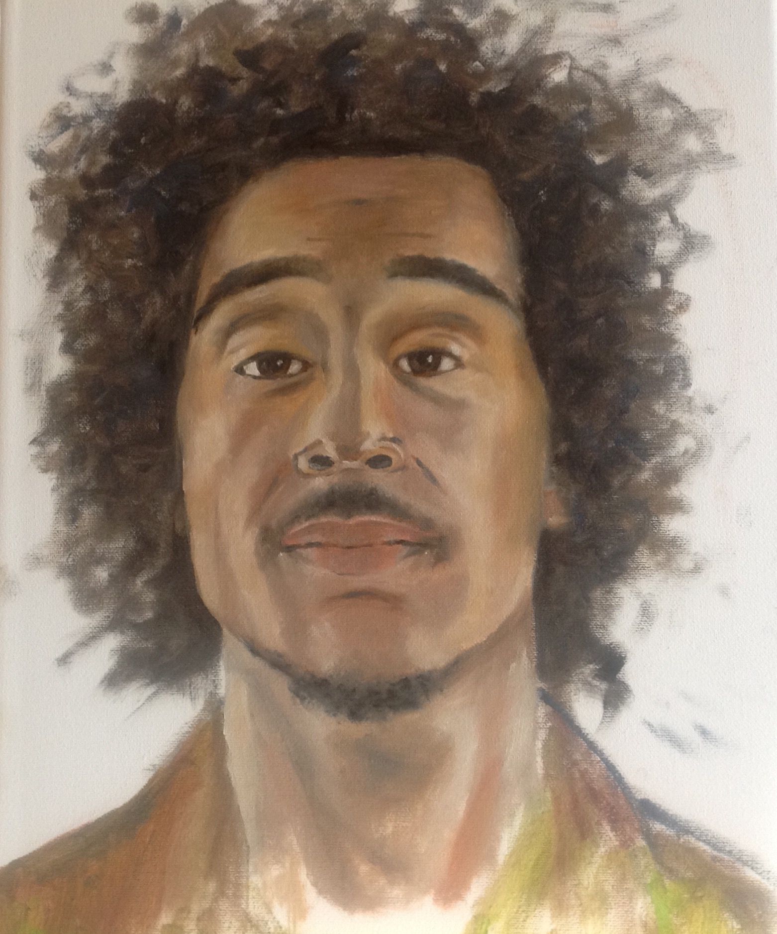 1562x1876 The Old Woodsman. Oil Painting Of Old Lumberjack. Art By - Painting Of A Black Man