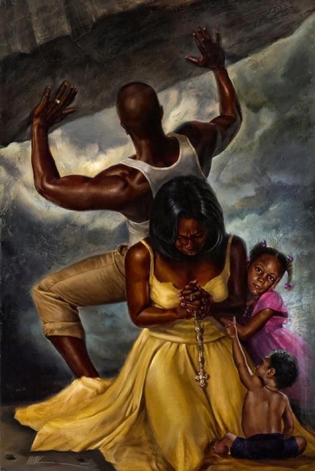 642x960 Gallery Strong Black Women Art, - Painting Of A Black Woman Praying