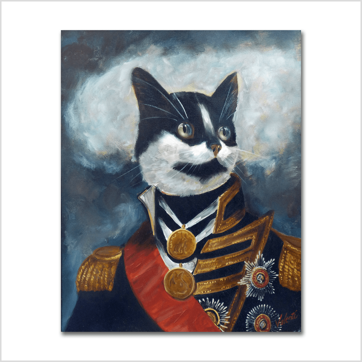 1200x1200 The Viceroy - Painting Of A Cat
