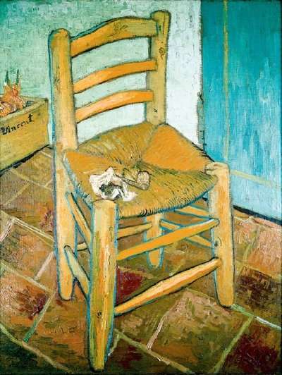 400x532 Van Gogh's Chair By Vincent Van Gogh Howstuffworks - Painting Of A Chair