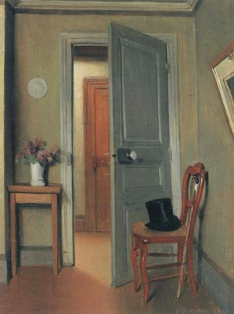 335x450 The Door Painting, Afelix Vallotton Paintings Reproduction, We - Painting Of A Door