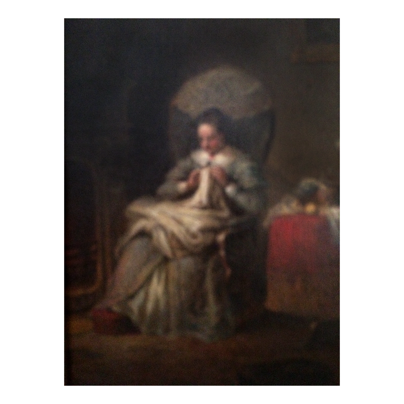 1400x1400 Frederick A Chapman (1818 1891) Connecticut New York Painting - Painting Of A Fireplace