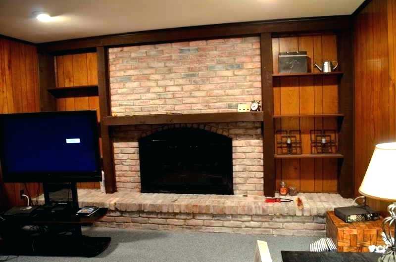 800x530 Best Brick Fireplace And Wall Ideas Images On Throughout - Painting Of A Fireplace