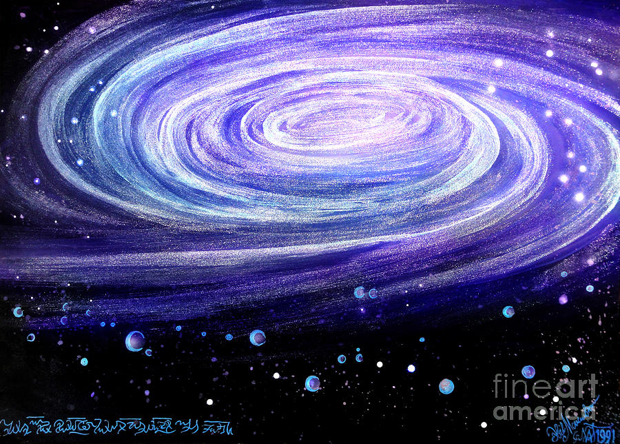 Painting Of A Galaxy At PaintingValley Com Explore Collection Of   Painting Of A Galaxy 22 