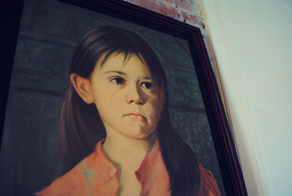 600x402 Giovanni Bragolin's Original Crying Boy And Crying Girl - Painting Of A Girl Crying