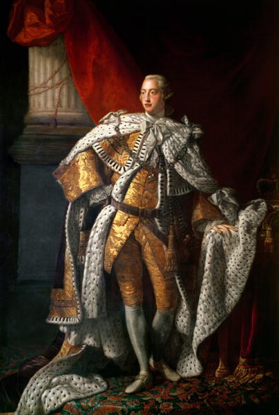 404x600 King George Iii Painting Allan Ramsay Oil Paintings - Painting Of A King