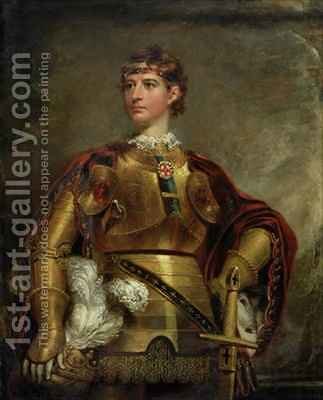 323x400 Portrait Of King Henry V 1387 1422 Benjamin Burnell Reproduction - Painting Of A King