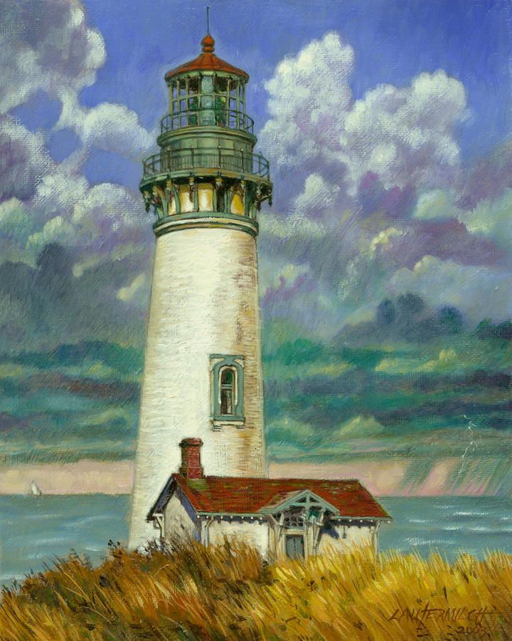 Painting Of A Lighthouse