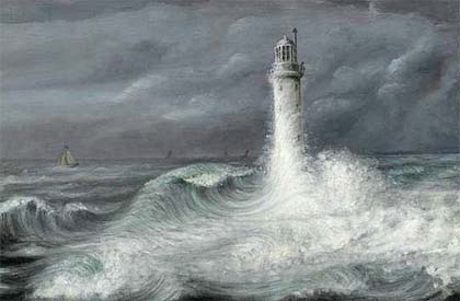 420x275 Shining Lights Plots 400 Years Of Highland Lighthouse History - Painting Of A Lighthouse