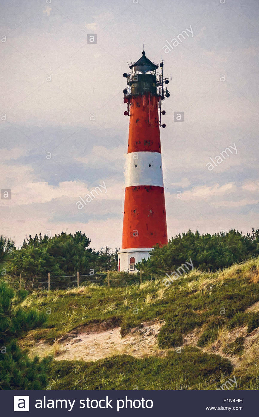 866x1390 Painting Of A Lighthouse Stock Photo 87131117 - Painting Of A Lighthouse
