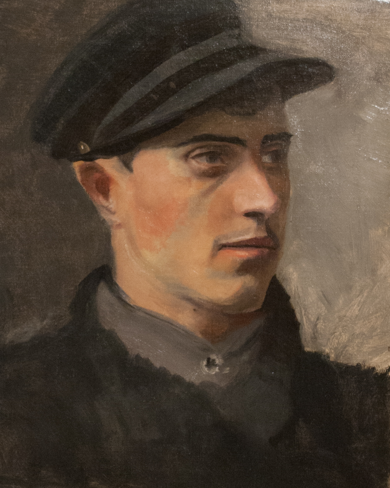 1258x1574 Fileportrait Of A Man - Painting Of A Man