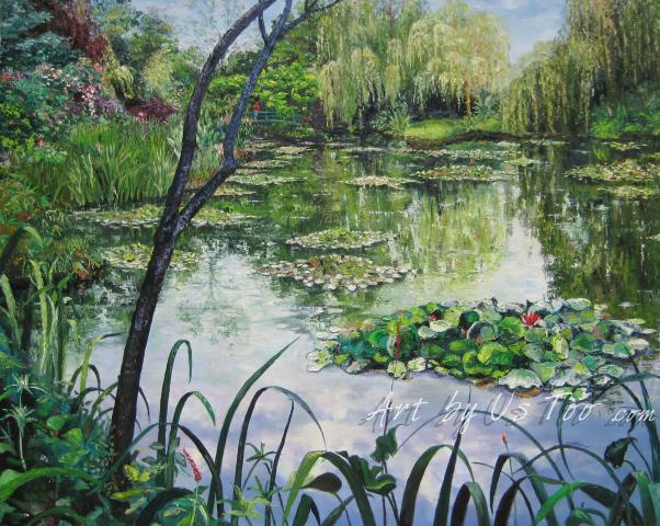 602x480 Oil Paintings By Amy Patterson - Painting Of A Pond