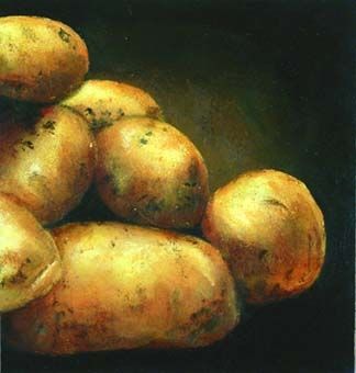 324x340 Potatoes 3 - Painting Of A Potato