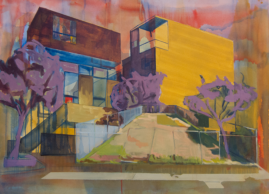 900x650 Discardrebuild Works By Sdsu School Of Art + Design Mfa - Painting Of A School