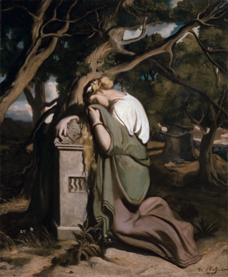 471x571 Recent Acquisitions By The Des Beaux Arts In Montreal Old - Painting Of A Woman Crying