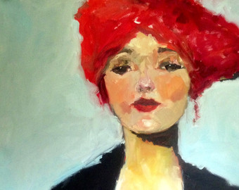 340x270 Etsy Your Place To Buy And Sell All Things Handmade - Painting Of A Womans Face