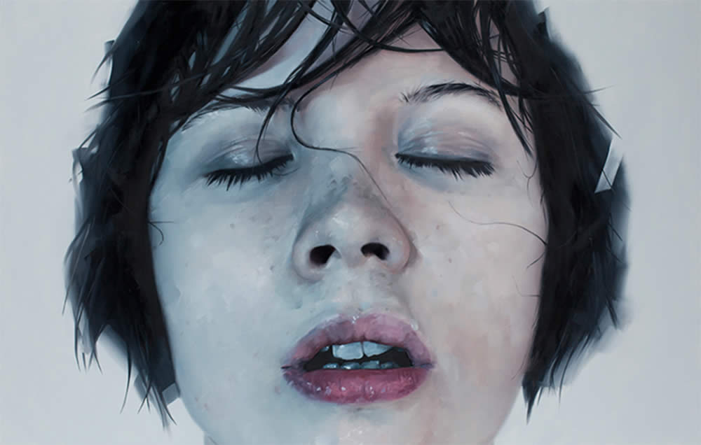 1000x636 Good Or Bad Dreams Scene360 - Painting Of A Womans Face