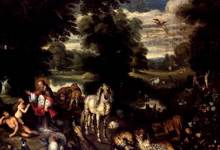 450x307 Adam And Eve In The Garden Of Eden - Painting Of Adam And Eve In The Garden Of Eden