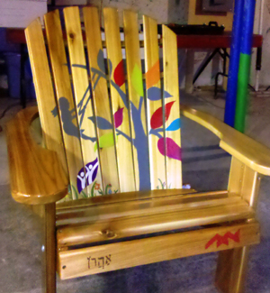 300x325 Garden Furniture Mill Adirondack Chairs And Accessories - Painting Of Adirondack Chairs