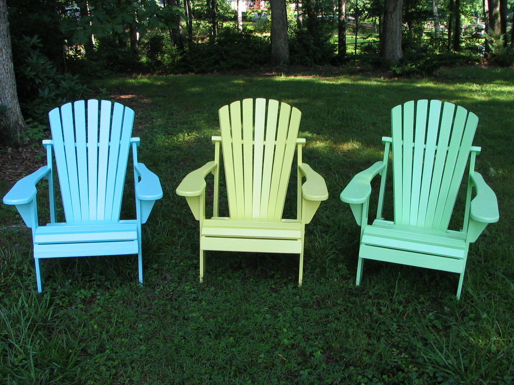 Painting Of Adirondack Chairs At Paintingvalley Com Explore