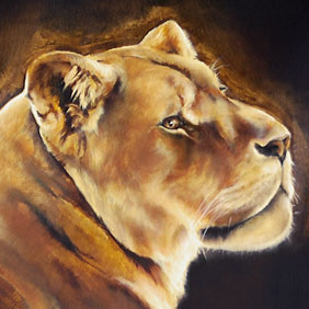 282x282 Ang.o Paintings Animals Wildlife Nature ~ Animal Paintings Fox - Painting Of Animals