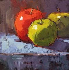 236x237 92 Best Apple Paintings Images On Still Life Drawing - Painting Of Apples