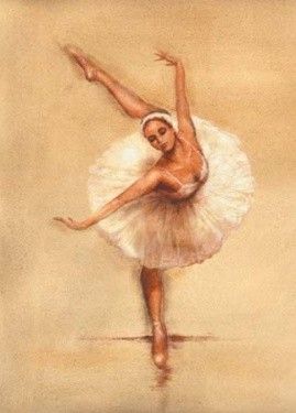 269x375 Ballerina Dance Art A Nudge Of Inspiration - Painting Of Ballerinas Dancing