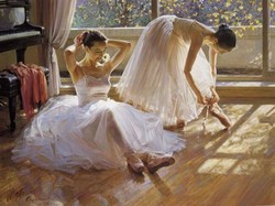 250x187 Famous Ballet Paintings - Painting Of Ballerinas Famous