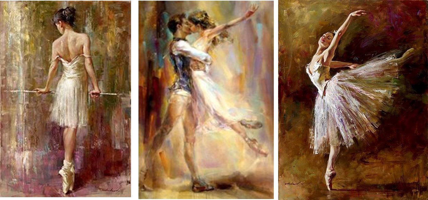 1388x648 Pin By Samra Aamir On Oil Painting Oil And Paintings - Painting Of Ballerinas Famous