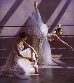 236x267 The 70 Best Ballet Paintings Images On Ballet Dancers - Painting Of Ballerinas Famous