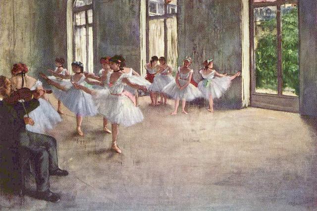 640x426 The Most Beautiful Paintings Inspired By Dance News Royal - Painting Of Ballerinas Famous