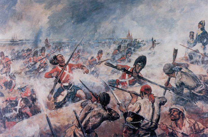 700x461 Battle Of Baltimore Soldiers Magazine - Painting Of Baltimore