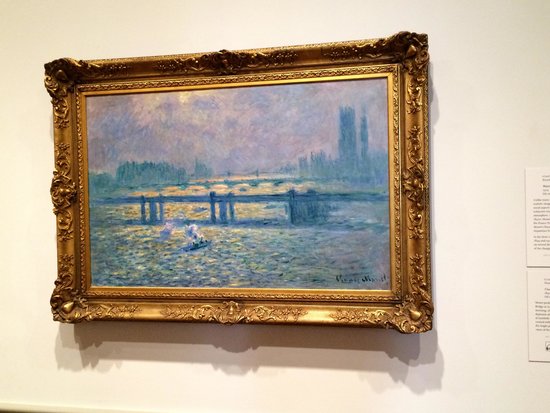 550x413 Claude Monet - Painting Of Baltimore