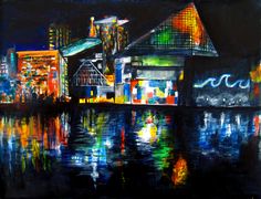 236x180 Baltimore Inner Harbor - Painting Of Baltimore