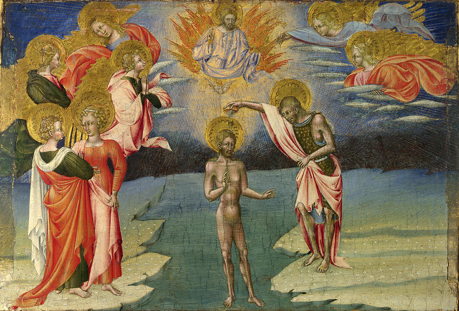 900x610 The Baptism Of Christ - Painting Of Baptism