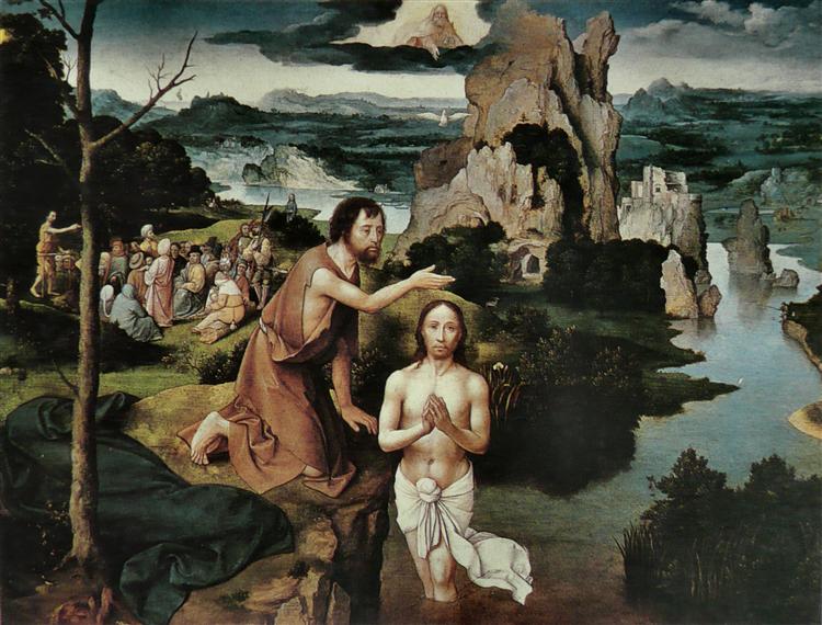 750x570 The Baptism Of Christ, 1515 - Painting Of Baptism